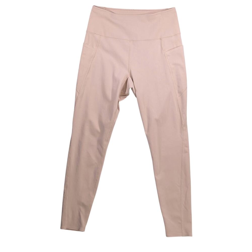 High-Waist Women's Leggings in Light Blush